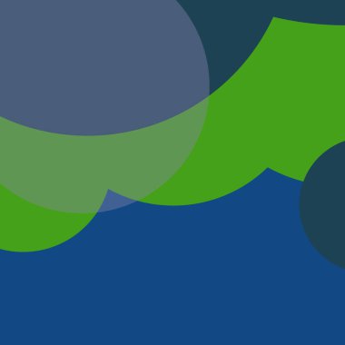 Basit daireler renkli arkaplan tasarımı