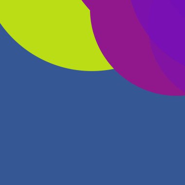 Basit daireler renkli arkaplan tasarımı