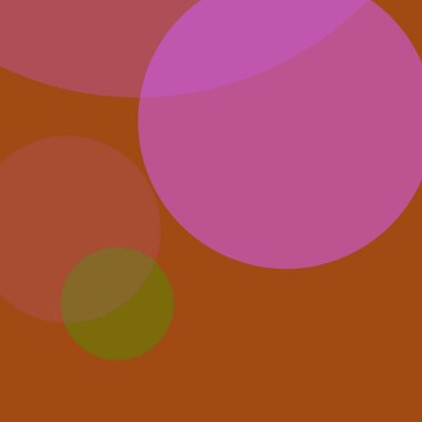 Basit daireler renkli arkaplan tasarımı