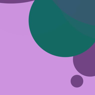 Basit daireler renkli arkaplan tasarımı