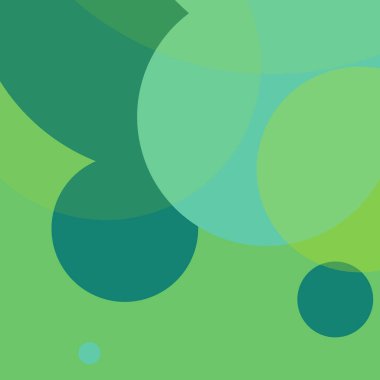 Basit daireler renkli arkaplan tasarımı