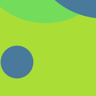 Basit daireler renkli arkaplan tasarımı