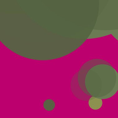 Basit daireler renkli arkaplan tasarımı