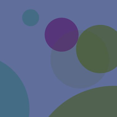 Kabarcık düz renkli basit soyut daireler iş arka plan tasarımı