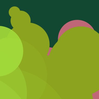 Kabarcık düz renkli basit soyut daireler iş arka plan tasarımı