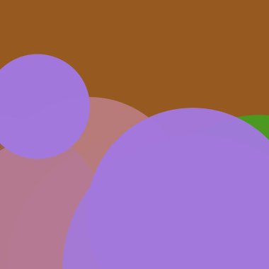 Kabarcık düz renkli basit soyut daireler iş arka plan tasarımı