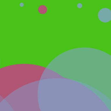 Kabarcık düz renkli basit soyut daireler iş arka plan tasarımı