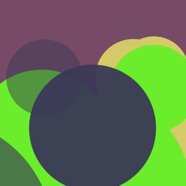 Kabarcık düz renkli basit soyut daireler iş arka plan tasarımı