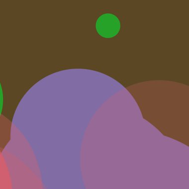 Kabarcık düz renkli basit soyut daireler iş arka plan tasarımı