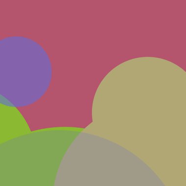 Düz renkli basit yuvarlak baloncuk iş arka plan tasarımı