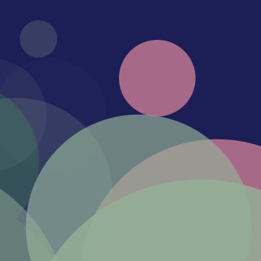 Düz renkli basit yuvarlak baloncuk iş arka plan tasarımı