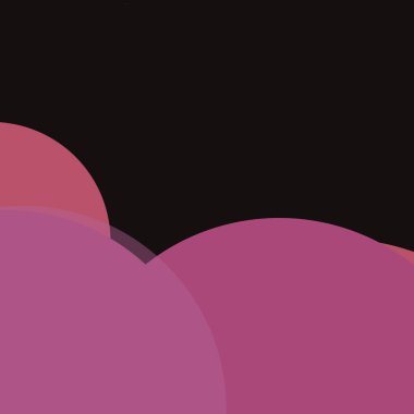 Düz renkli basit yuvarlak baloncuk iş arka plan tasarımı