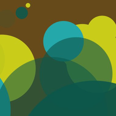 Düz renkli basit yuvarlak baloncuk iş arka plan tasarımı