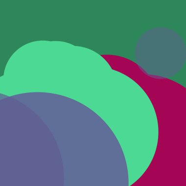 Düz renkli basit yuvarlak baloncuk iş arka plan tasarımı