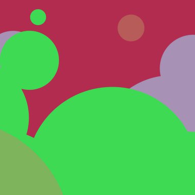 Düz renkli basit yuvarlak baloncuk iş arka plan tasarımı