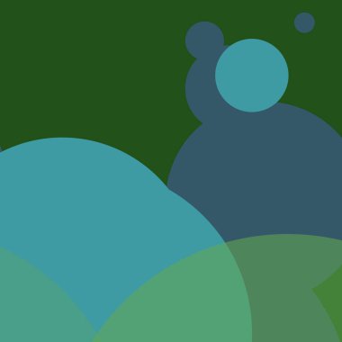 Düz renkli basit yuvarlak baloncuk iş arka plan tasarımı