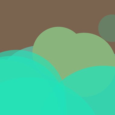 Düz renkli basit yuvarlak baloncuk iş arka plan tasarımı