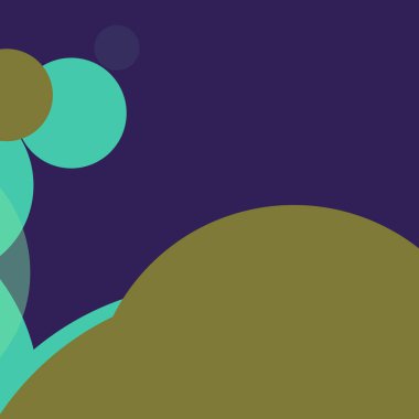 Düz renkli basit yuvarlak baloncuk iş arka plan tasarımı