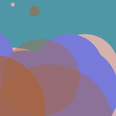 Düz renkli basit yuvarlak baloncuk iş arka plan tasarımı