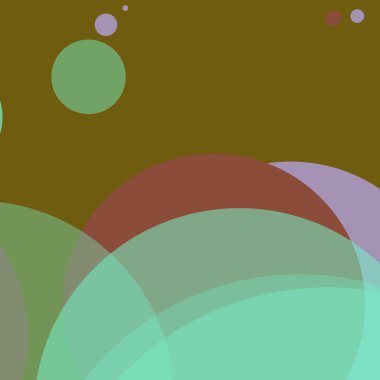 Renkli basit düz yuvarlak baloncuk iş arka plan tasarımı