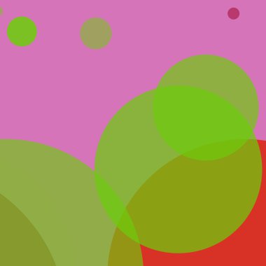 Renkli basit düz yuvarlak baloncuk iş arka plan tasarımı