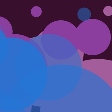 Renkli basit düz yuvarlak baloncuk iş arka plan tasarımı