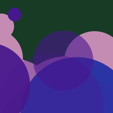 Renkli basit düz yuvarlak baloncuk iş arka plan tasarımı