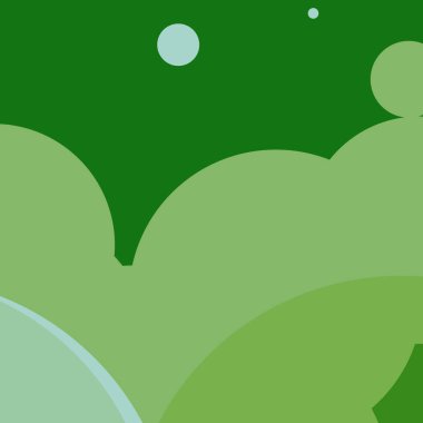 Renkli basit düz yuvarlak baloncuk iş arka plan tasarımı