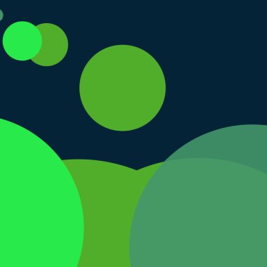 Renkli basit düz yuvarlak baloncuk iş arka plan tasarımı