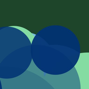 Renkli basit düz yuvarlak baloncuk iş arka plan tasarımı