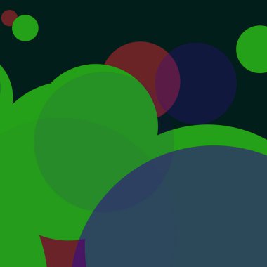 Renkli basit düz yuvarlak baloncuk iş arka plan tasarımı