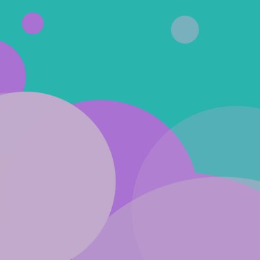 Renkli basit düz yuvarlak baloncuk iş arka plan tasarımı