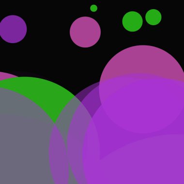 Renkli basit düz yuvarlak baloncuk iş arka plan tasarımı