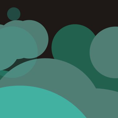 Renkli basit düz yuvarlak baloncuk iş arka plan tasarımı