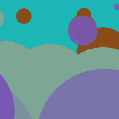 Renkli basit soyut daireler baloncuk iş arka plan tasarımı