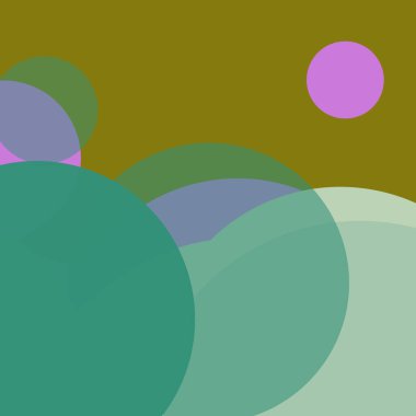 Renkli basit soyut daireler baloncuk iş arka plan tasarımı