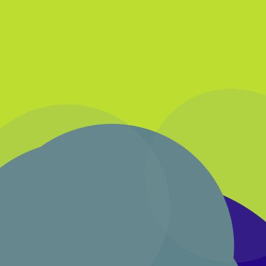 Vintage lekeli düz şekiller renkli arkaplan soyut basit daireler kabarcık iş deseni tasarımı