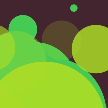 Benekli düz şekiller renkli arkaplan soyut basit daireler baloncuk iş deseni tasarımı