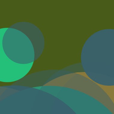 Benekli düz şekiller renkli arkaplan soyut basit daireler baloncuk iş deseni tasarımı