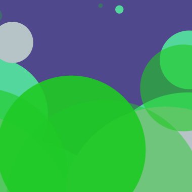 Benekli düz şekiller renkli arkaplan soyut basit daireler baloncuk iş deseni tasarımı