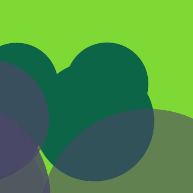 Benekli düz şekiller renkli arkaplan soyut basit daireler baloncuk iş deseni tasarımı