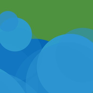 Benekli düz şekiller renkli arkaplan soyut basit daireler baloncuk iş deseni tasarımı