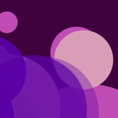 Benekli düz şekiller renkli arkaplan soyut basit daireler baloncuk iş deseni tasarımı