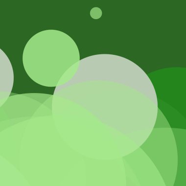 Düz şekiller renkli arkaplan benekli soyut daireler baloncuk iş deseni tasarımı