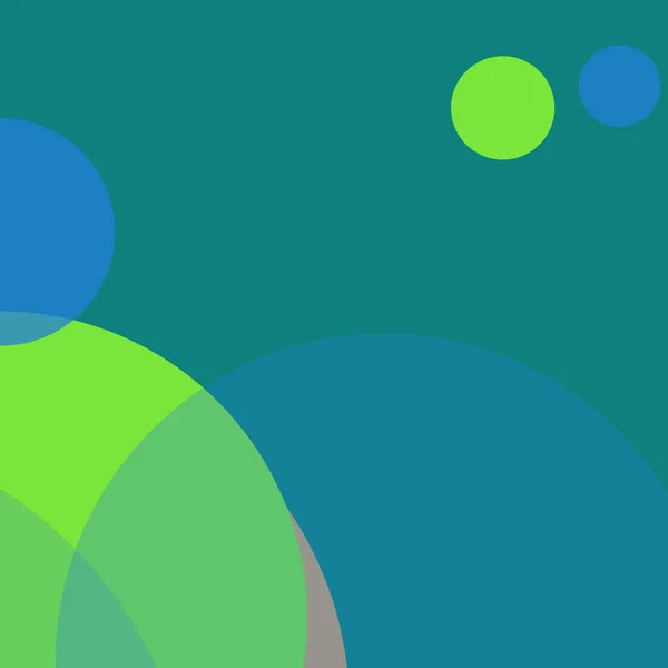 Плоские Формы Красочный Фон Пятнистый Абстрактные Простые Круги Пузырь Бизнес — стоковое фото