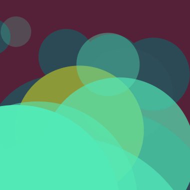 En az renkli arkaplan, soyut lekeli basit daireler baloncuk iş deseni tasarımı