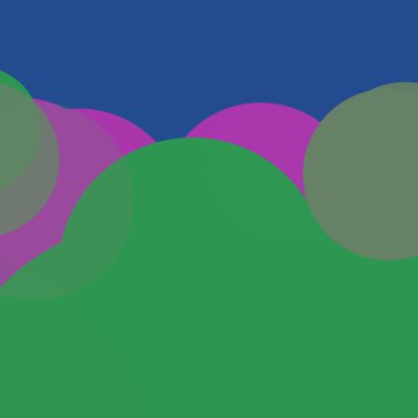 En az renkli arkaplan, soyut lekeli basit daireler baloncuk iş deseni tasarımı