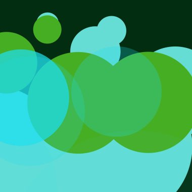 En az renkli arkaplan, soyut lekeli basit daireler baloncuk iş deseni tasarımı