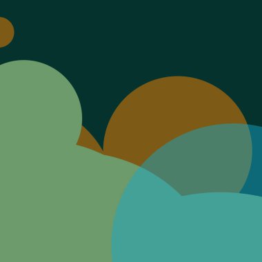 En az renkli arkaplan, soyut lekeli basit daireler baloncuk iş deseni tasarımı