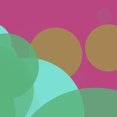 En az renkli arkaplan, soyut lekeli basit daireler baloncuk iş deseni tasarımı